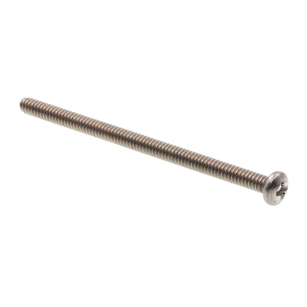 Prime-Line Machine Screw, Pan Head, Phillips Drive #4-40 X 2in 18-8 Stainless Steel 25PK 9126651